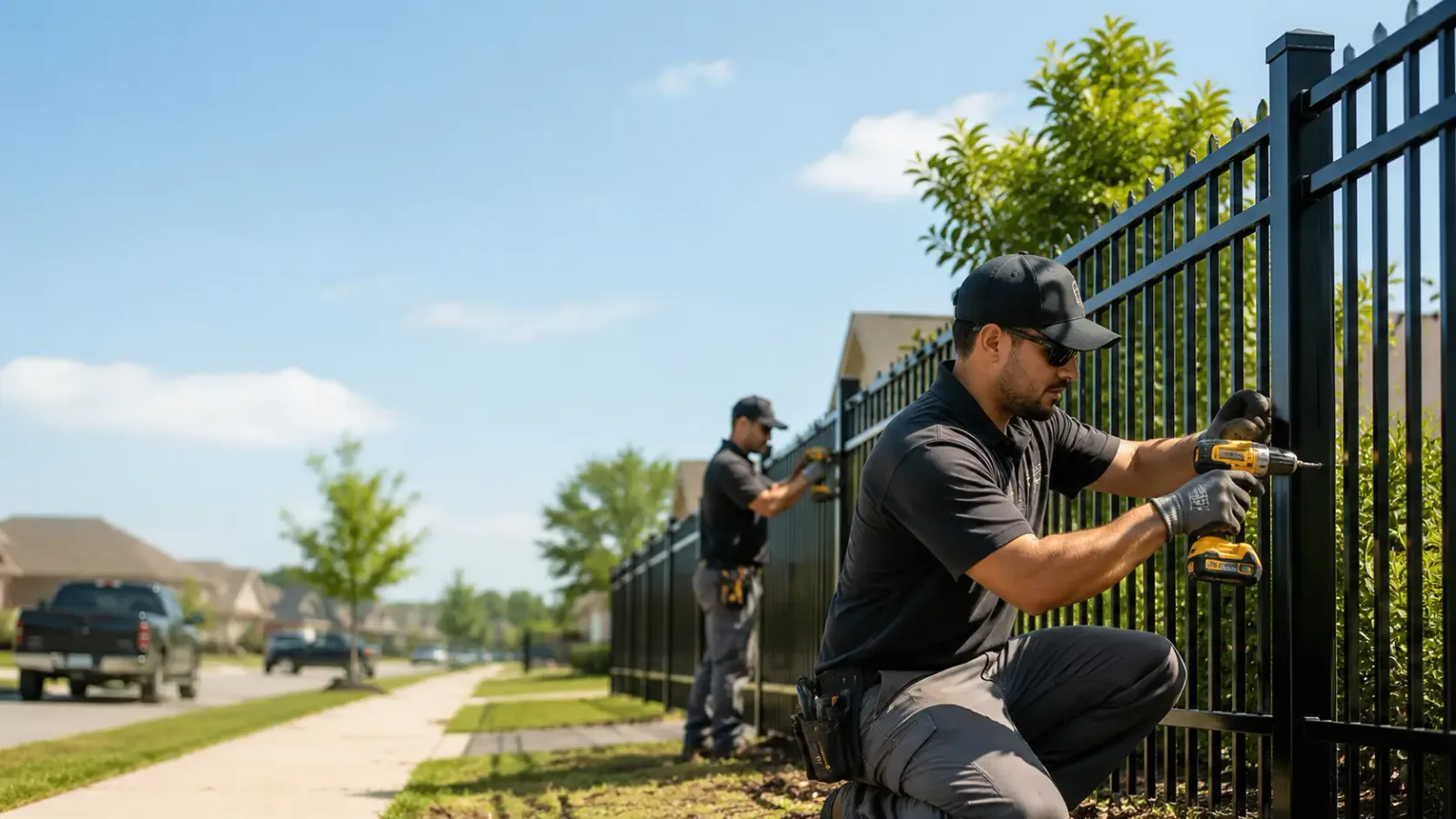 Metal Fence Installation in Vandalia, MI